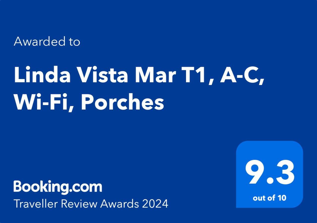 Апартаменты Linda Vista Mar T1, A-C, Wi-Fi, Porches Поршеш Экстерьер фото